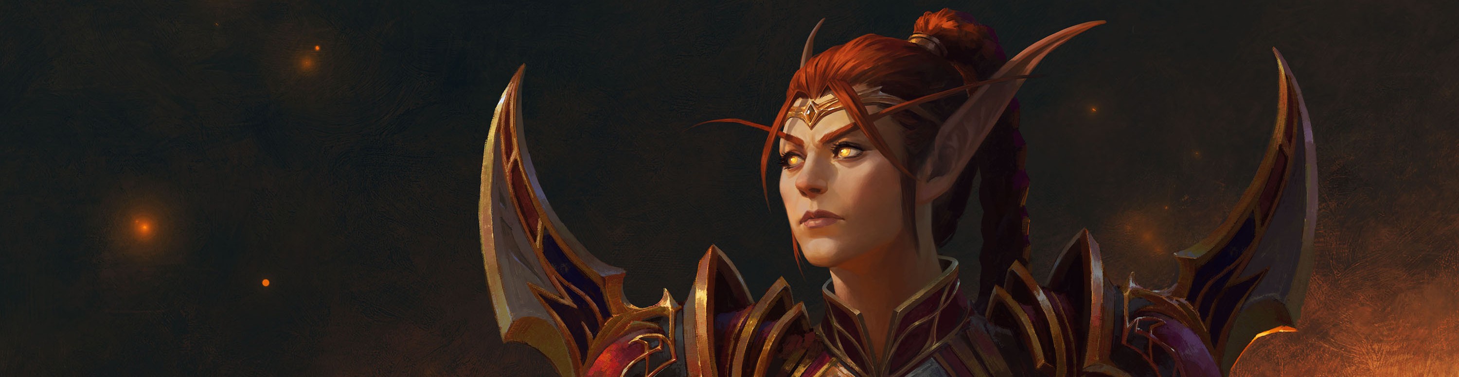 Diablo Update: Midnight Art Blast Spotlight: Bayard Wu - Liadrin, Lor'themar, Orweyna Portraits